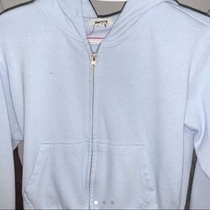 GARAGE CROPPED HOODIE